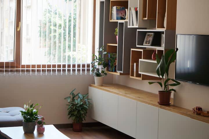 Bright&QuietApart#downtown#bul Vitosha#2min metro
