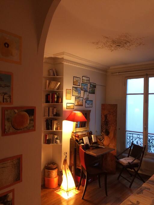 L'entrée de la chambre d'hôte