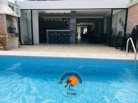 trino vacation home, beachfront