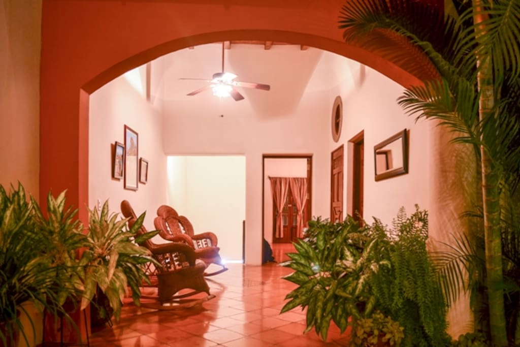 Sitting area at the entrance of the house and 1 st bedroom