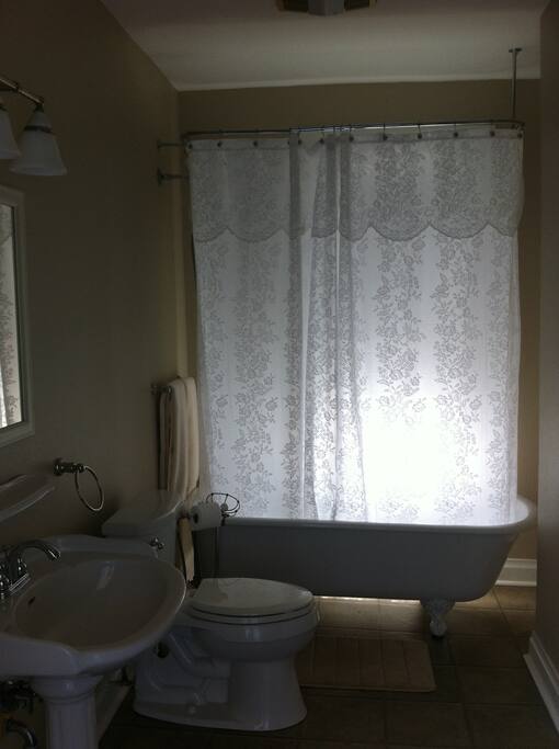 Porch Post Room bathroom