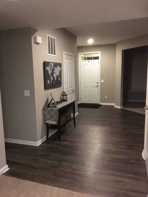 Large entryway into the house.