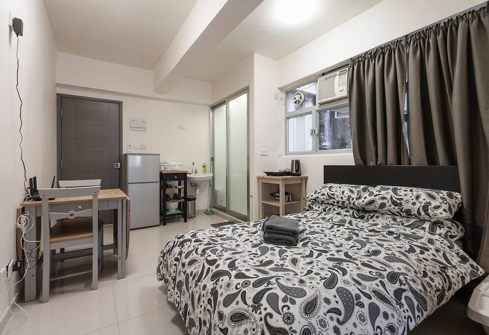 Relatively spacious for local standards.