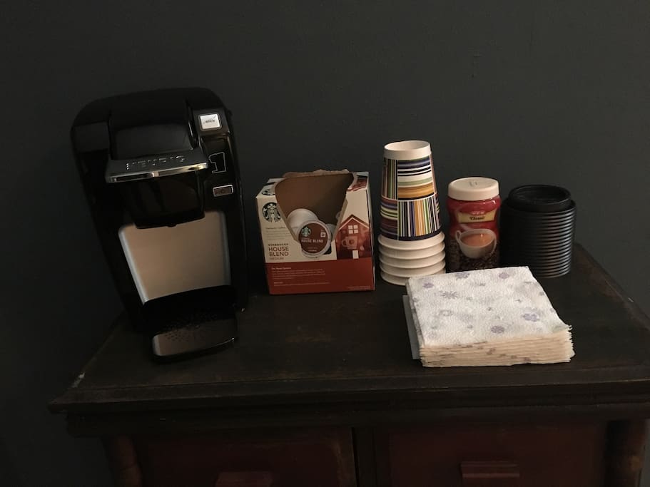 Free coffee for early mornings