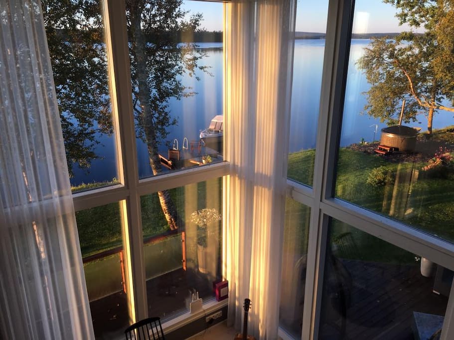 View from the upstairs living room