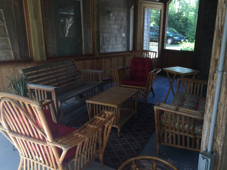 Sitting Area on the porch