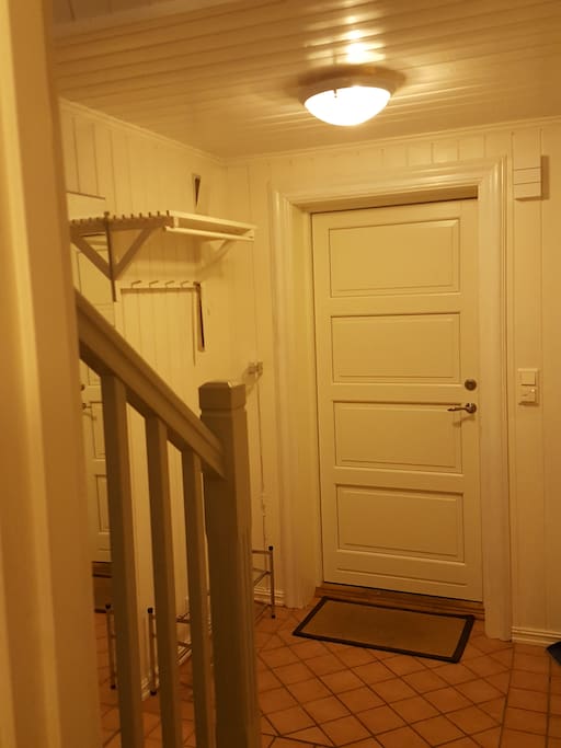 In the first floor there is a wardrobe with good space, and a bathroom.