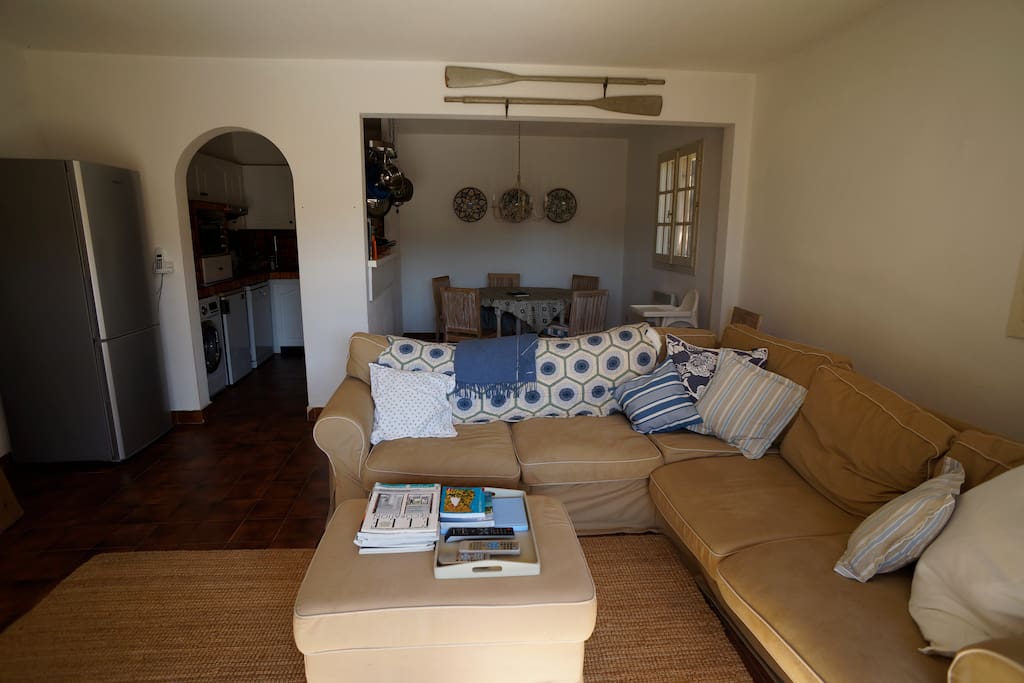 Downstairs open plan