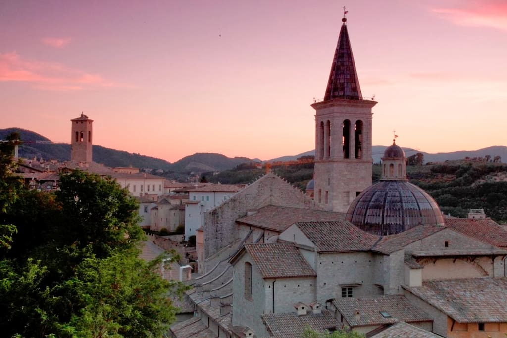 Lovely Spoleto! The apartment is right in the centre town