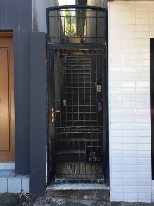 Secure entrance.