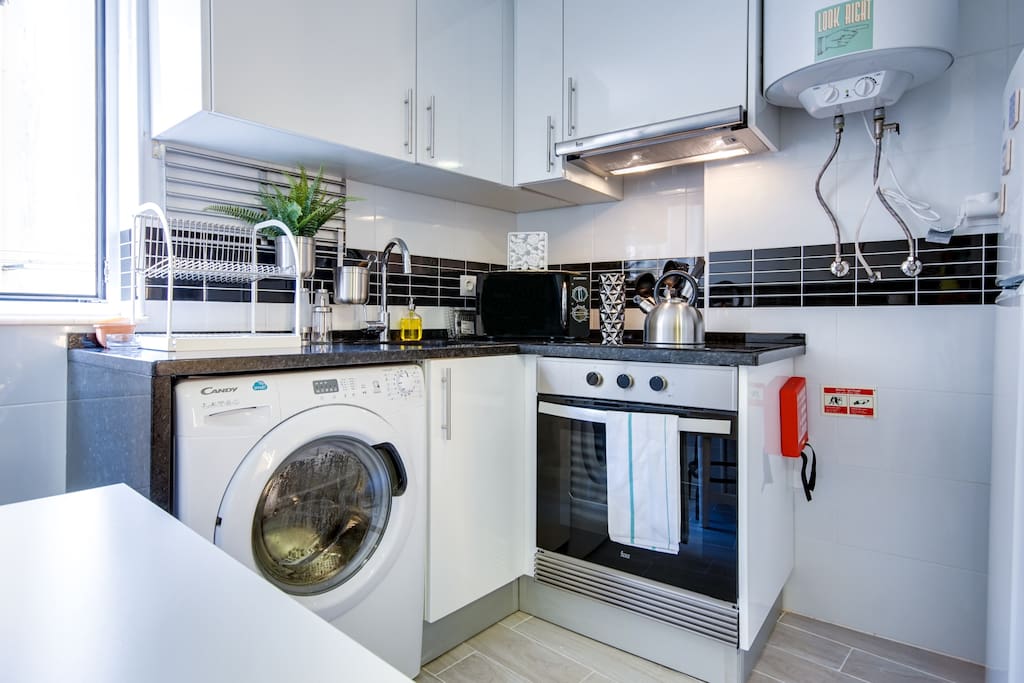 Fully equipped kitchen