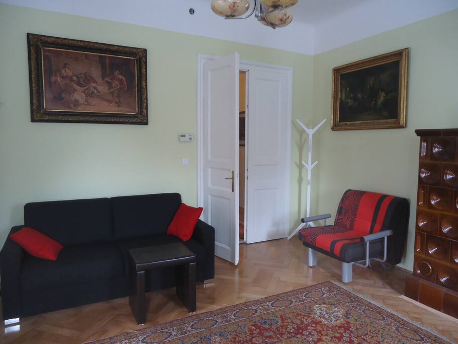 One double and one single high quality sofa bed