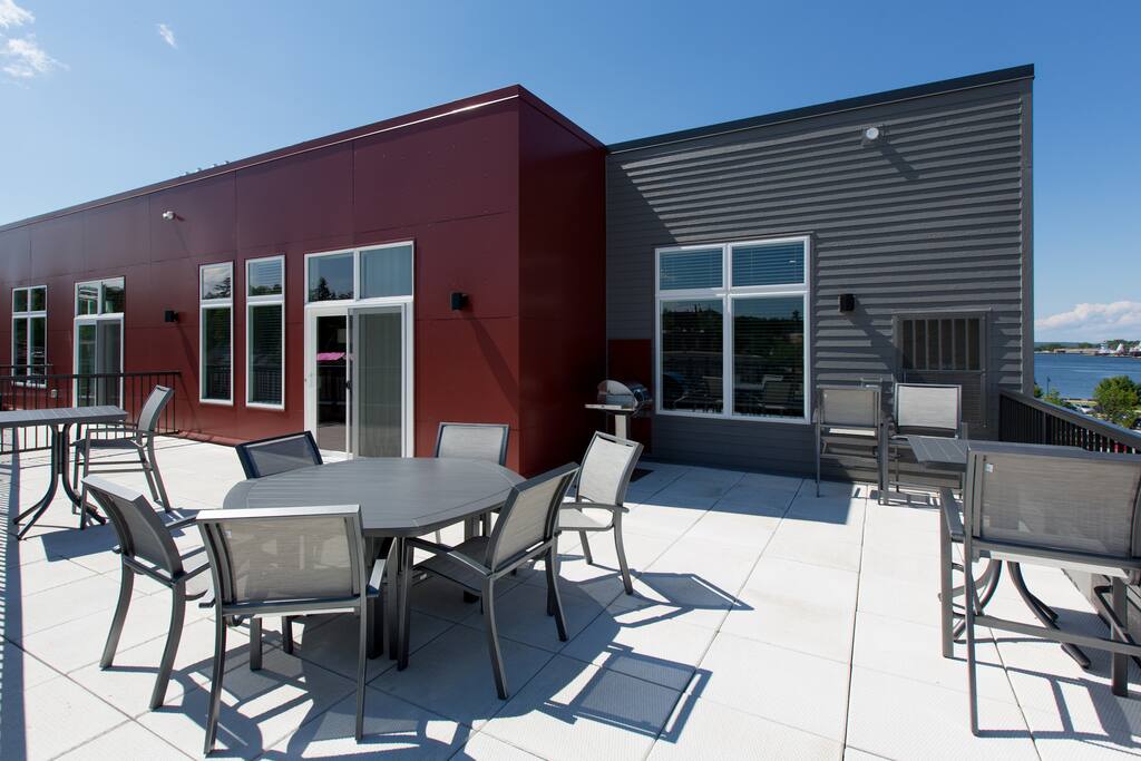 Clubhouse deck
