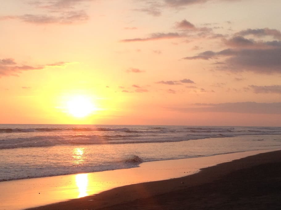 Sunset at Playa P{alo Seco