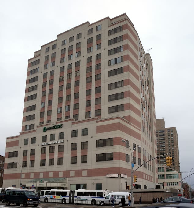 It's really close to the Bronx-Lebanon Hospital Center.