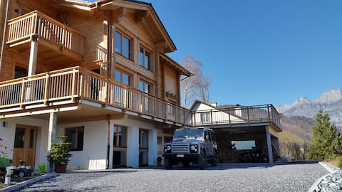 Top Airbnb: Mountain Chalet in Flums