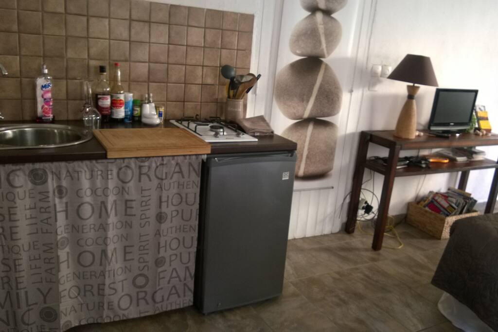 Espace cuisine totalement équipé