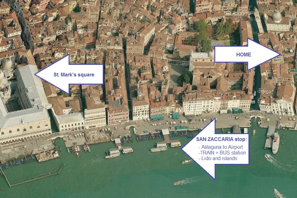 location! location! 4 minutes walk to Doge's Palace and Saint Mark square!
