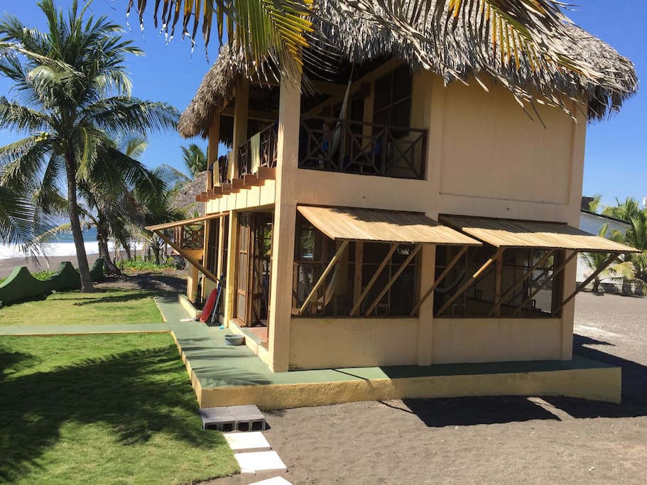 Maui Beach Bungalow Chalets for Rent in Monterrico, Santa Rosa, Guatemala