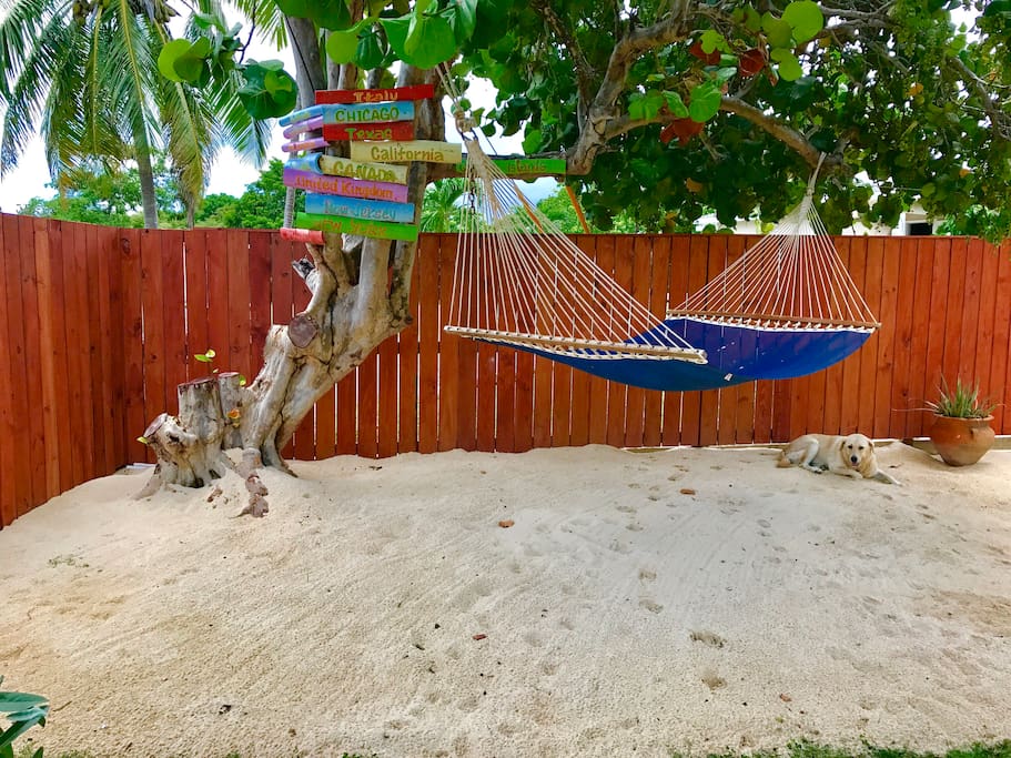 Tree of Fame... where we put all the countries who booked in our property.