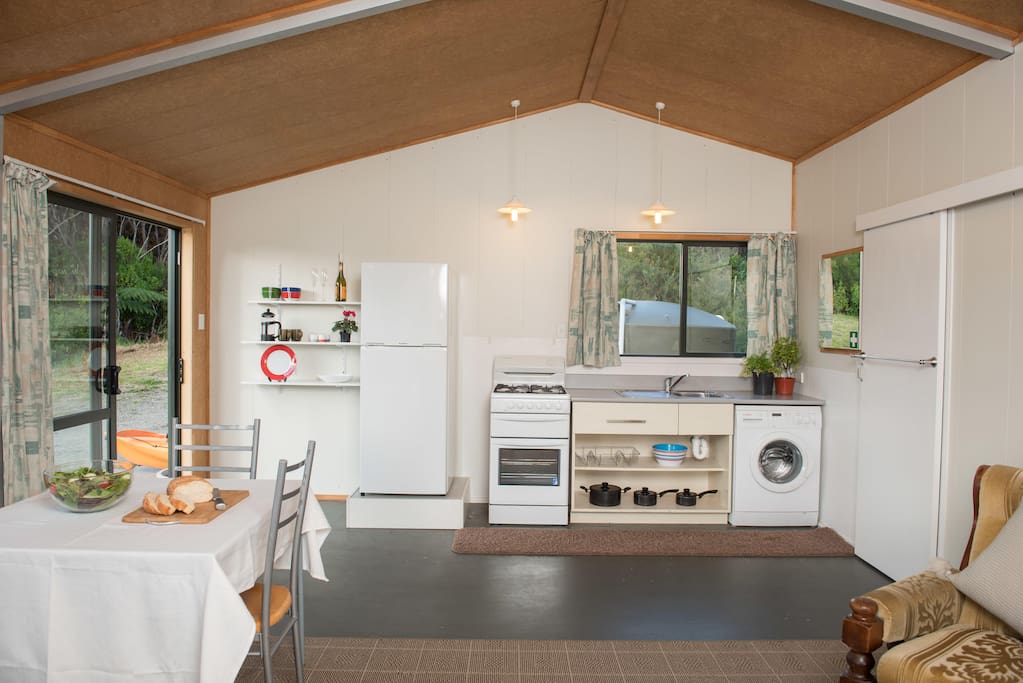 Fully equipped kitchen