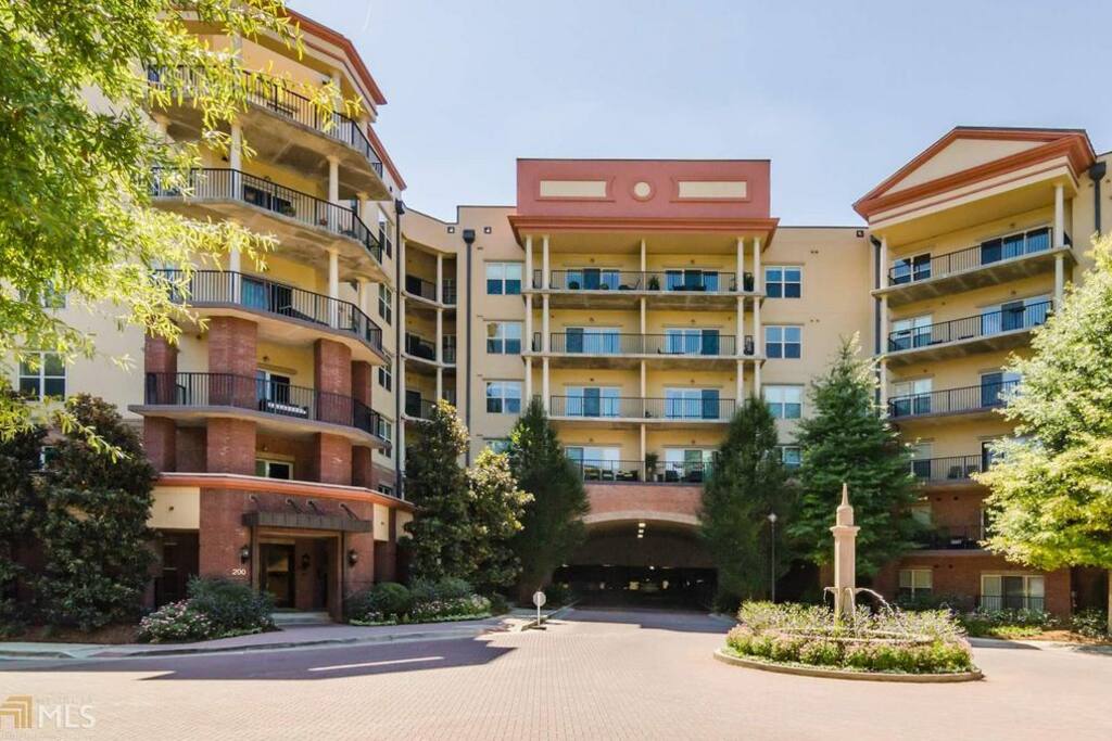 Entrance to Condo Complex