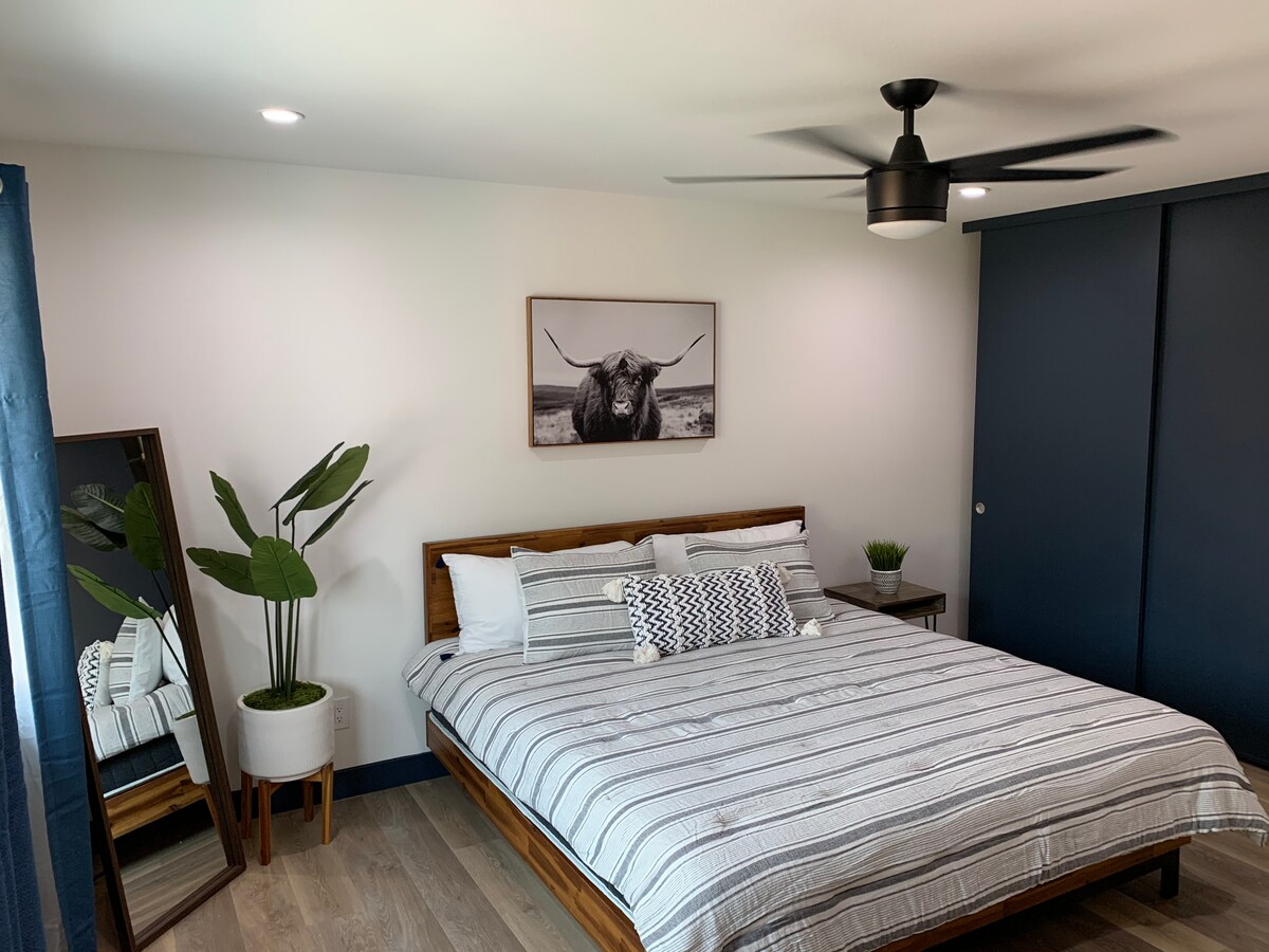 Hauptschlafzimmer - King-Size-Bett