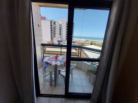 Apt. with sea view, in the ocian neighborhood, Praia Grande