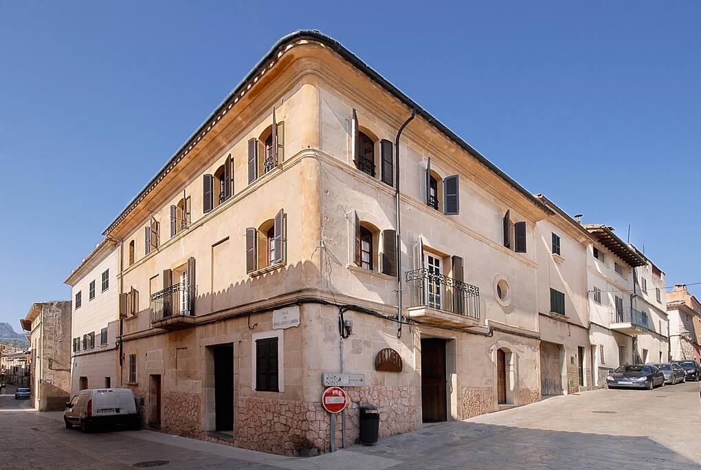 Panoramic view of the house