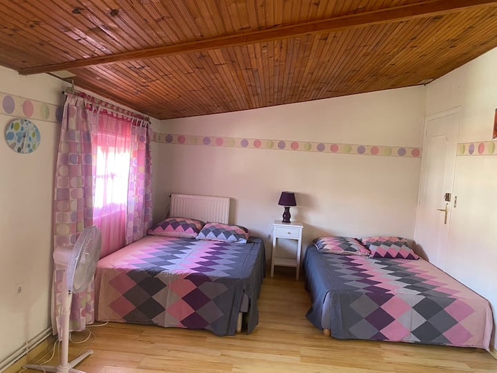 Grande Chambre Confortable Près De La Plage - Saint-Cyprien