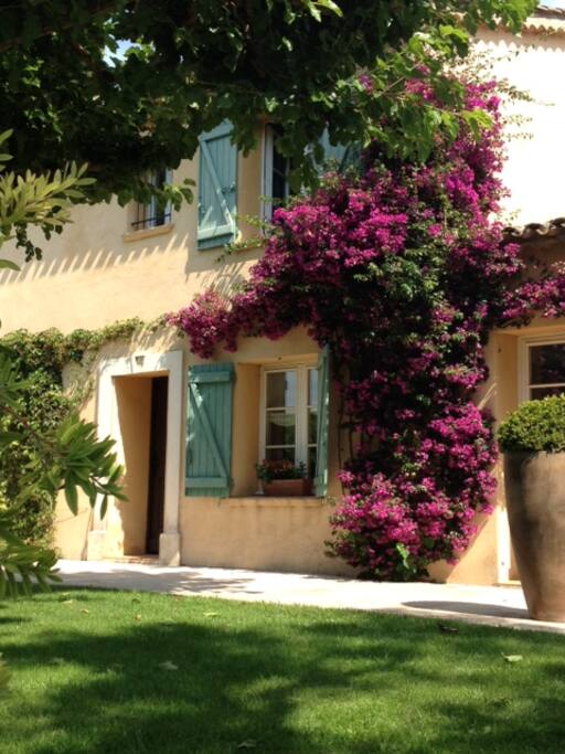 entrée de la maison