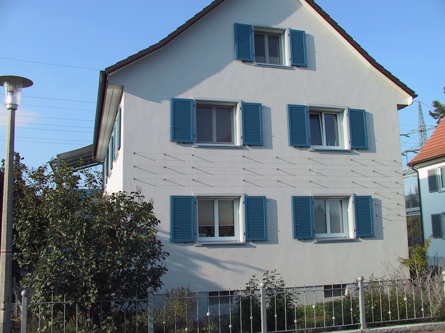 Südansicht des Hauses.