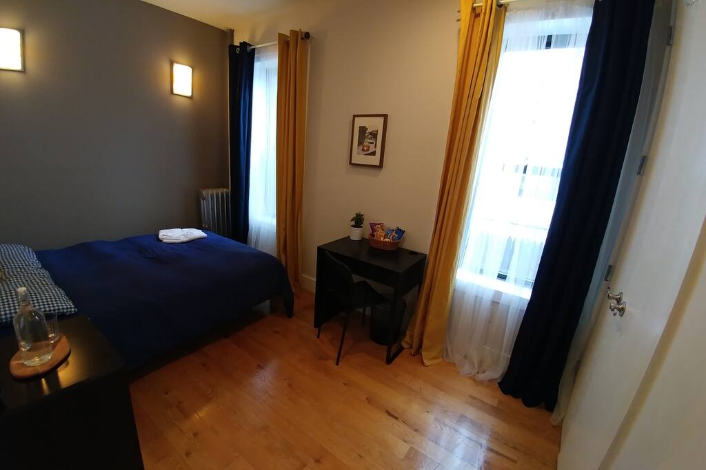 Your own private bedroom with plenty of sunshine and lots of space.