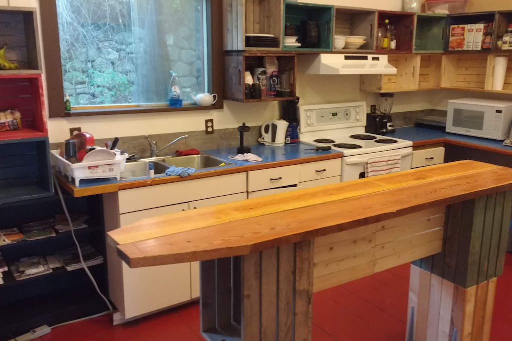 Shared kitchen space