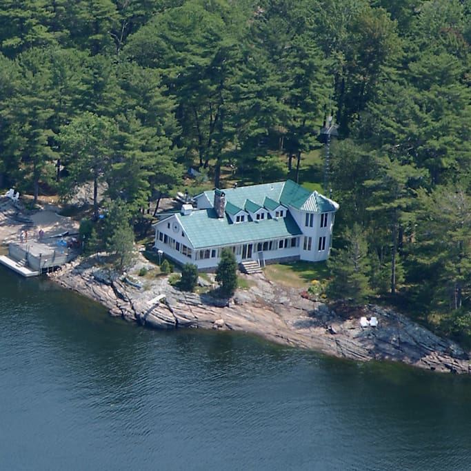Aerial Photo Cottage