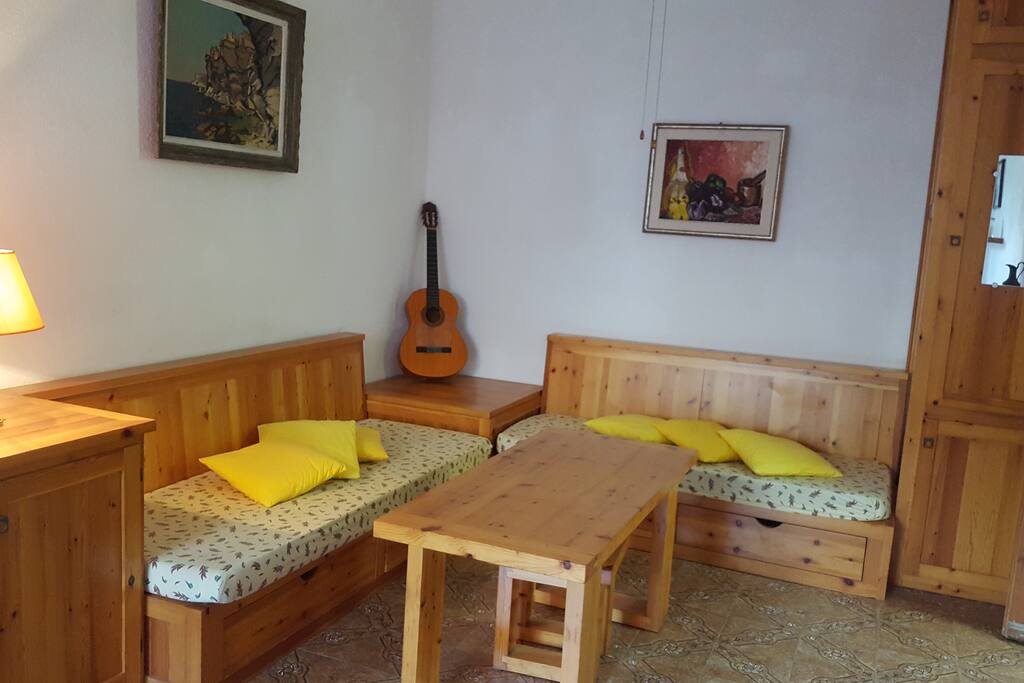 Zona soggiorno