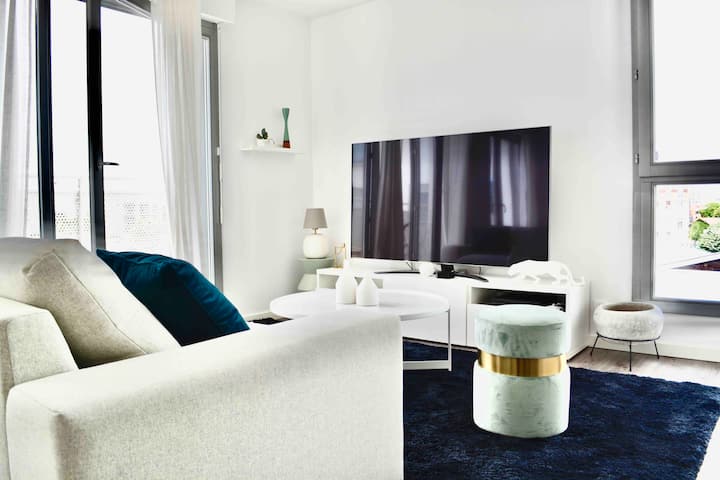 5mn Paris Cocon Eco Paisible Baigné De Soleil - 4* - Aubervilliers