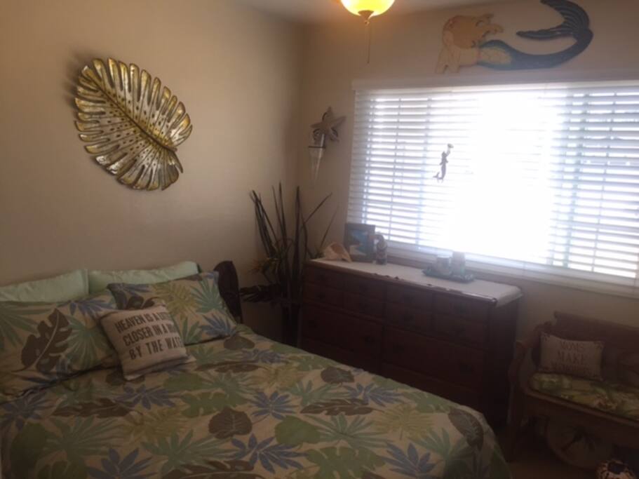 Bedroom - window overlooking front yard