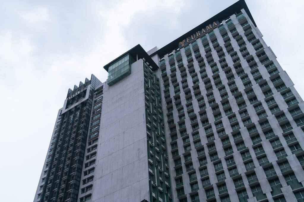 Outside view - High-rise building