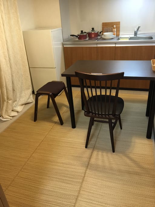 The very clean kitchen
