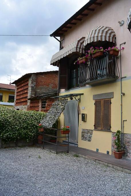 accesso appartamento - parcheggio
