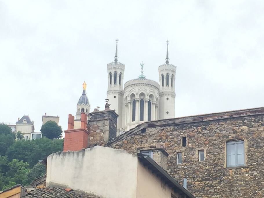 la vue de la chambre