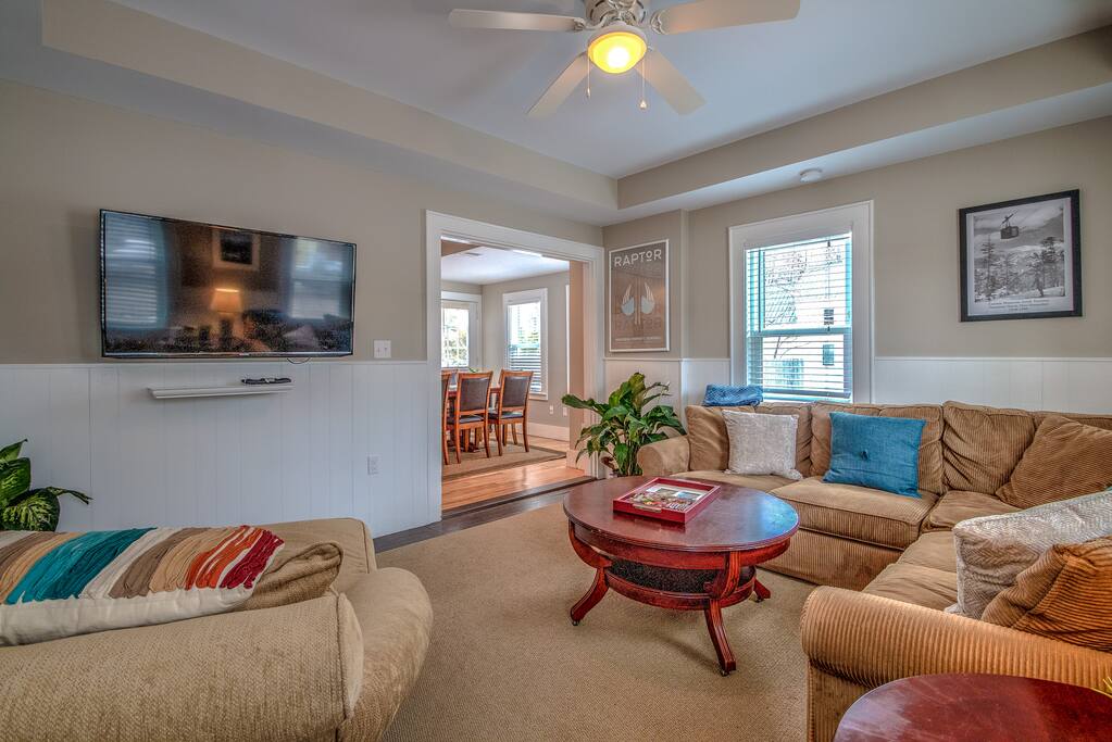 1 of 3 living rooms