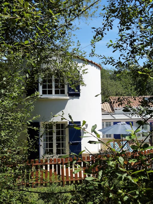 Front view of the gite
