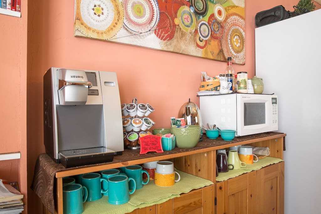 Keurig coffee center