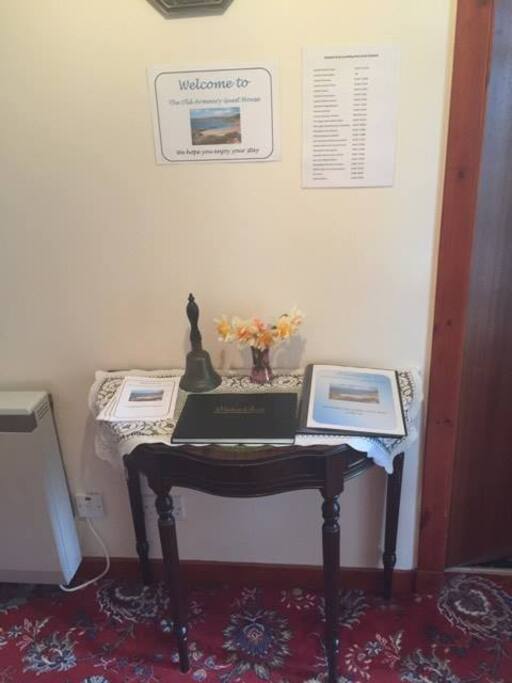 Welcome to The Old Armoury Guesthouse