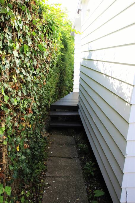 Separate entrance