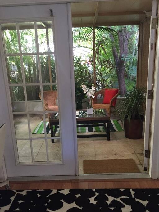 Entrance to Florida Room