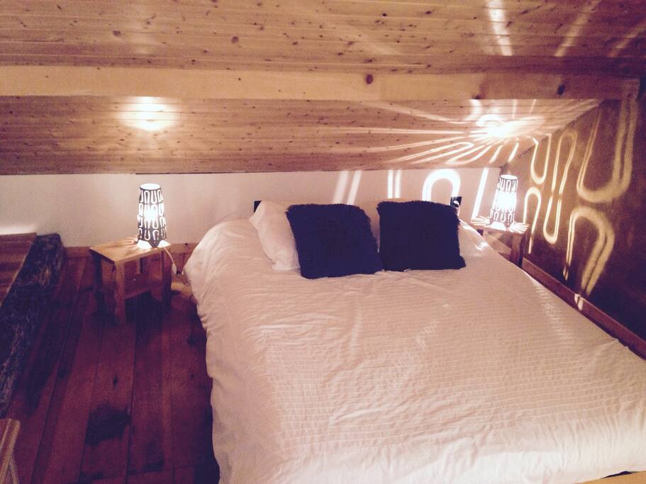chambre sur mezzanine