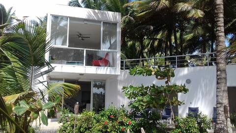 Ocean-facing home